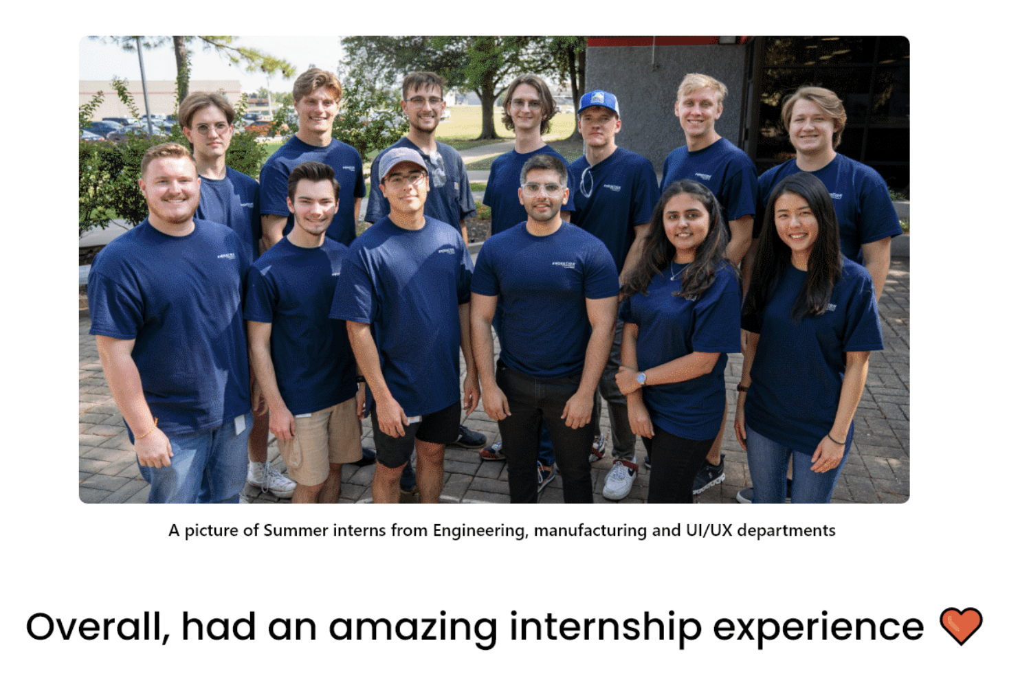 Enovation team photo