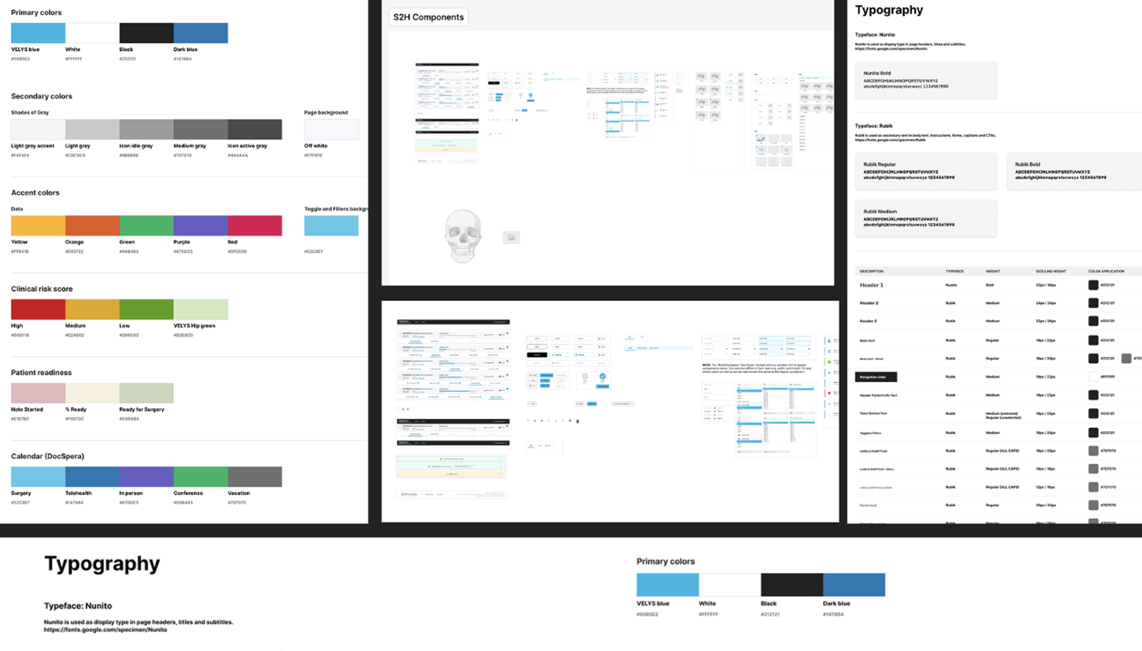 Visual Style Guide: Colors, Typography, Components
